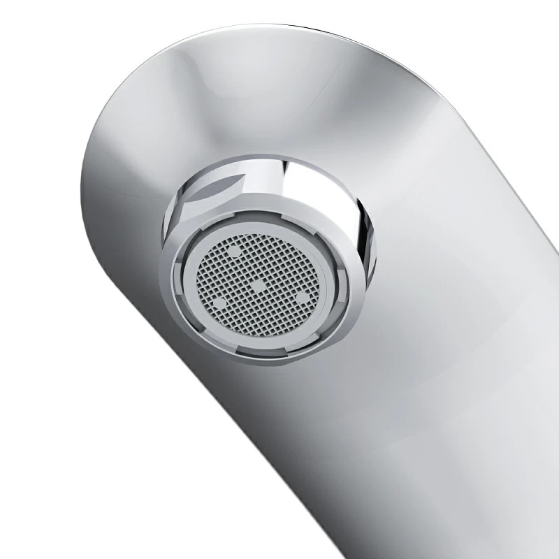 Смеситель для раковины (умывальника) AM.PM Like F8008000 с донным клапаном, трехсекционный, хром