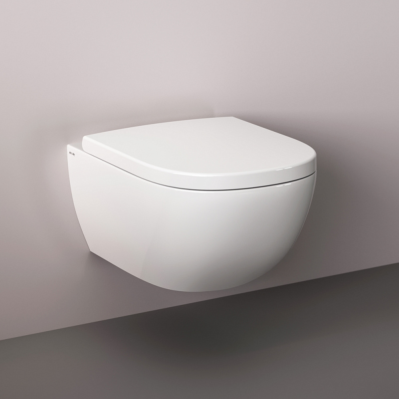 Унитаз подвесной AM.PM Above C9X1900SC торнадо безободковый с сиденьем микролифт, белый