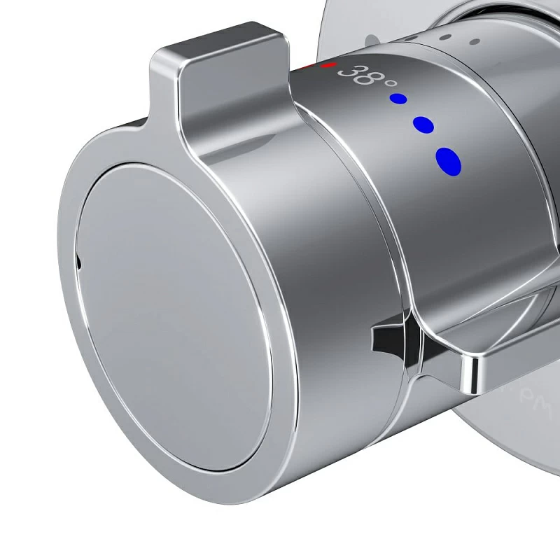 Смеситель для душа AM.PM X-Joy F85A65600 хром встраиваемый, термостат