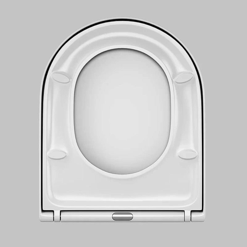 Сиденье (крышка) для унитаза AM.PM Spirit 2.0 C707858WH с микролифтом, дюропласт, белое