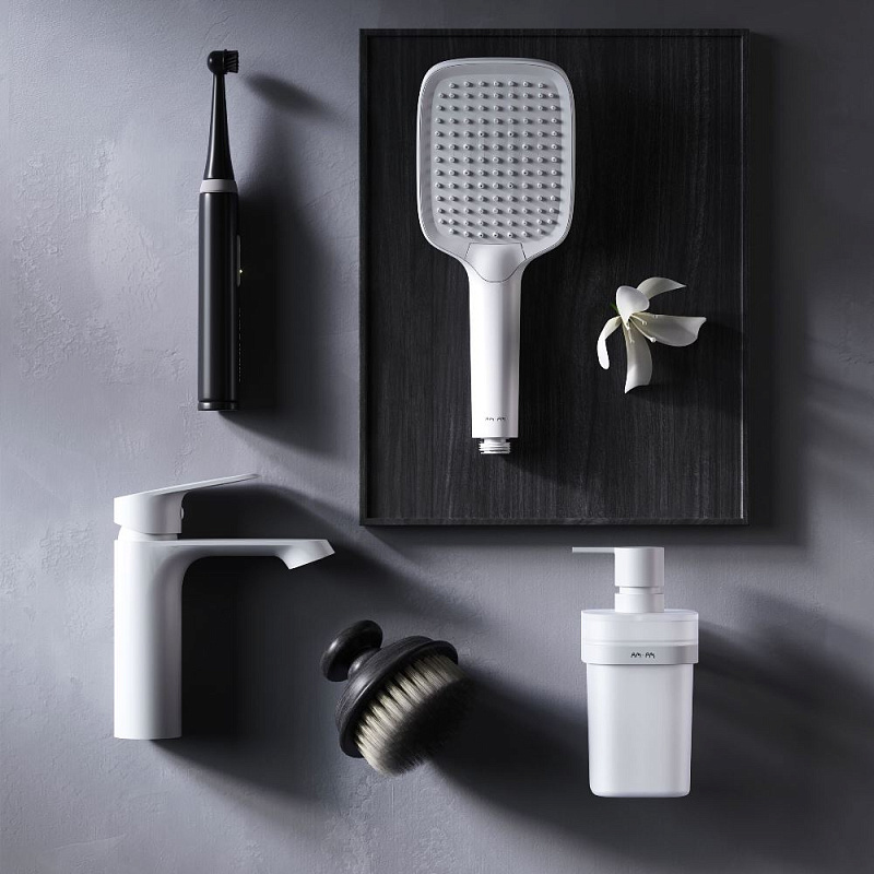 Смеситель для раковины (умывальника) AM.PM Func F8F02133 белый