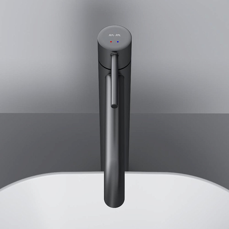 Смеситель для раковины (умывальника) AM.PM Libre F6092022 высокий черный