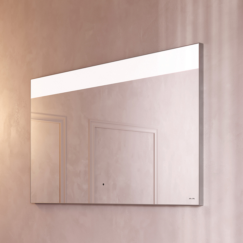 Зеркало с подсветкой в ванную прямоугольное 120 AM.PM Libre M60MOX1201SA с антизапотеванием сенсорное