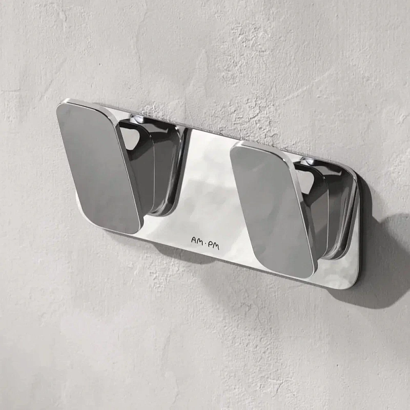 Крючки для полотенец AM.PM Inspire 2.0 A50A35600 хром, 2 шт на планке