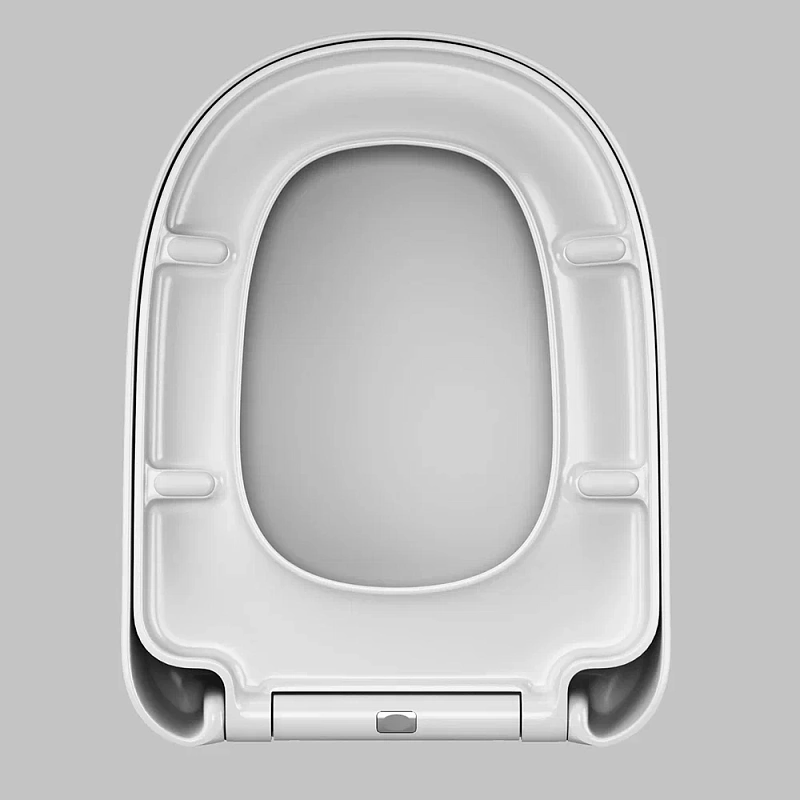 Сиденье (крышка) для унитаза AM.PM Sensation C307851WH с микролифтом, дюропласт, белое