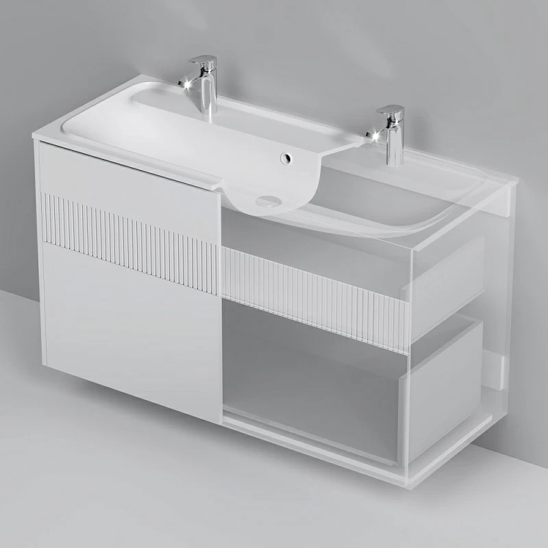 Тумба под раковину 120 AM.PM Func M8FFUX1202WM белая матовая