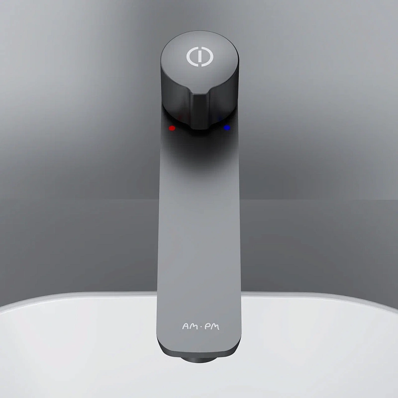 Смеситель для раковины (умывальника) AM.PM X-Joy F85A92522 высокий, черный