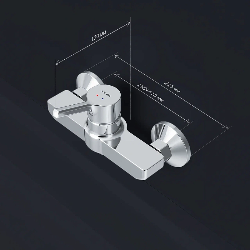 Смеситель для душа AM.PM X-Joy S F85B20000 хром