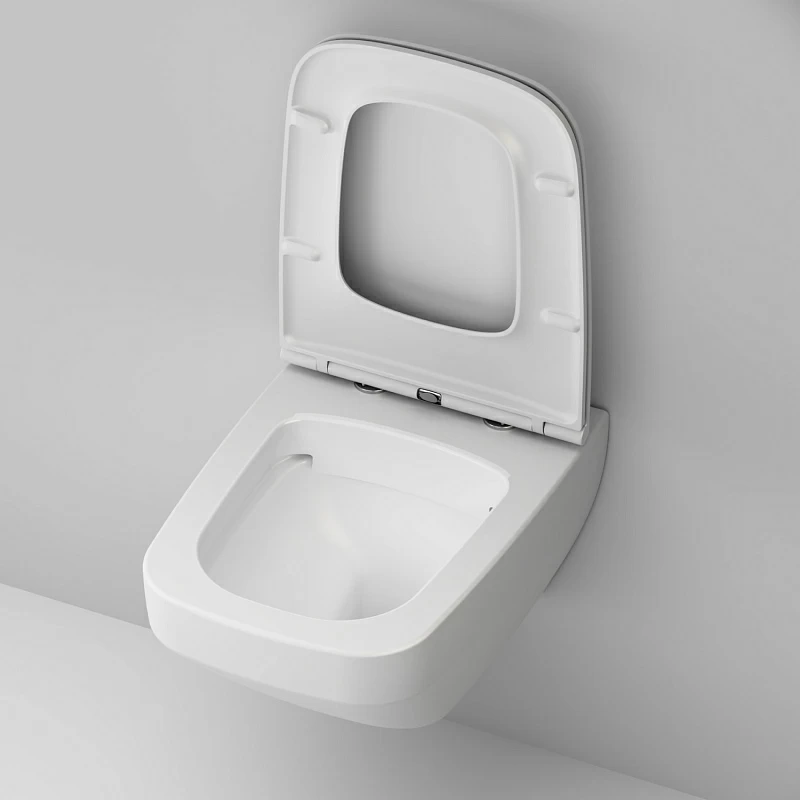 Унитаз подвесной AM.PM Inspire 2.0 C50A1700MWSC безободковый с сиденьем микролифт, белый матовый