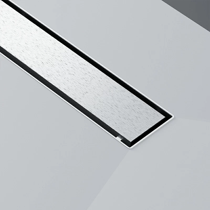 Душевой трап (лоток) 70 AM.PM MasterFlow W01SC-U11-070-04SB комбинированный затвор со стальной матовой решеткой под плитку