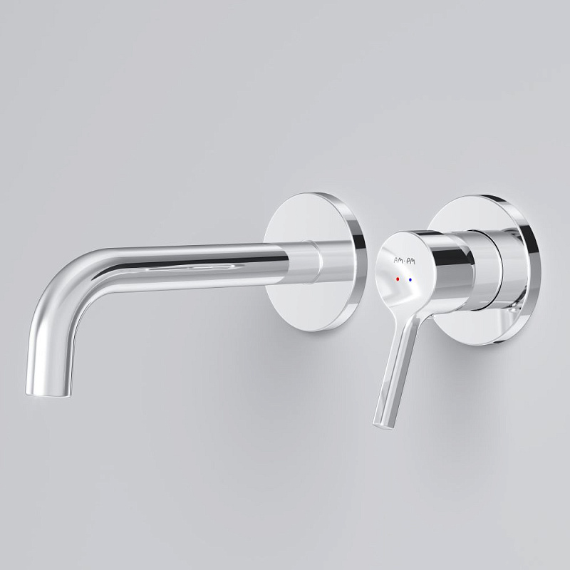 Смеситель для раковины (умывальника) AM.PM X-Joy S F85B72600 хром встраиваемый