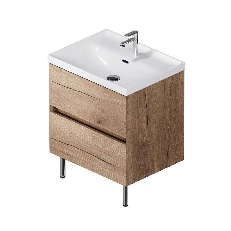 Тумба под раковину 60 AM.PM Above M9XFSX0602OF напольная, под дерево