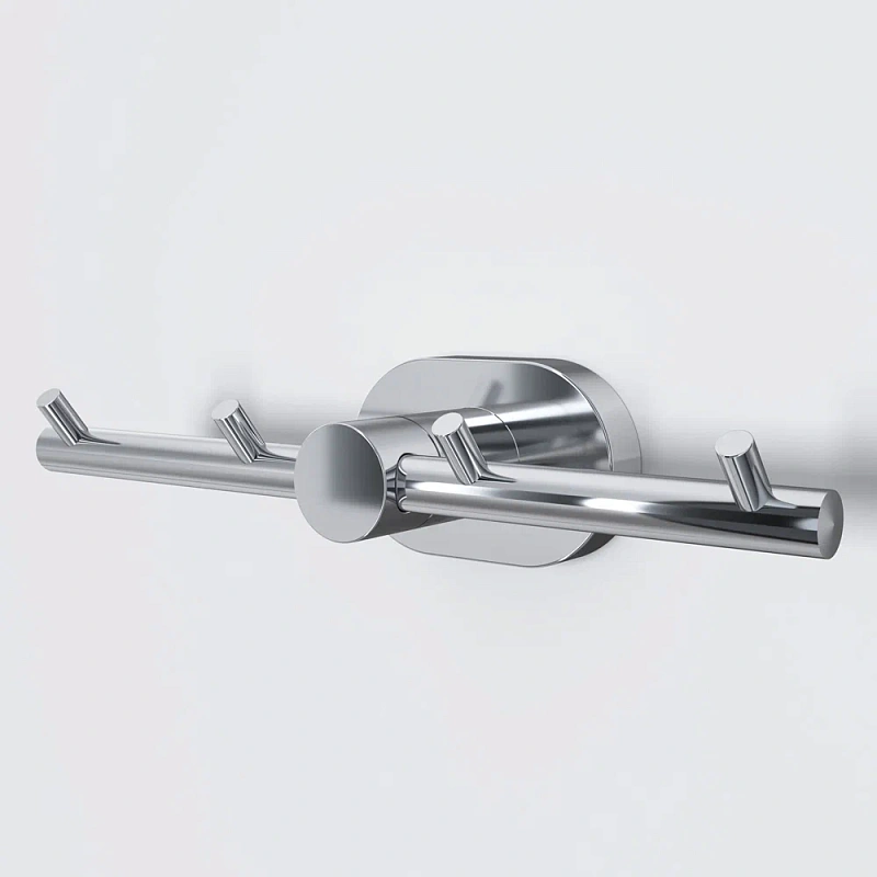 Крючки для полотенец AM.PM Sense L A7435900 хром, 4 шт на планке