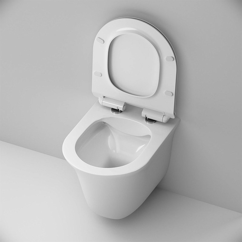 Унитаз подвесной AM.PM Force C9F1700LMSC безободковый с сиденьем микролифт, белый