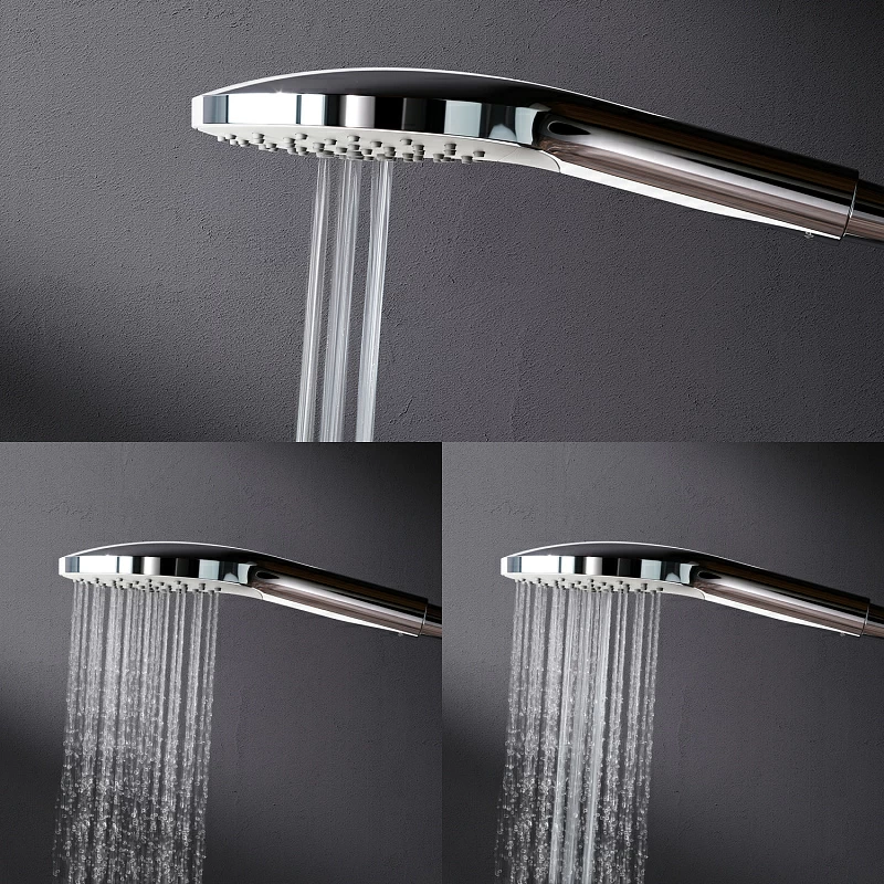 Душевая система AM.PM Like F0780700 стойка с тропическим душем, смесителем, изливом, хром