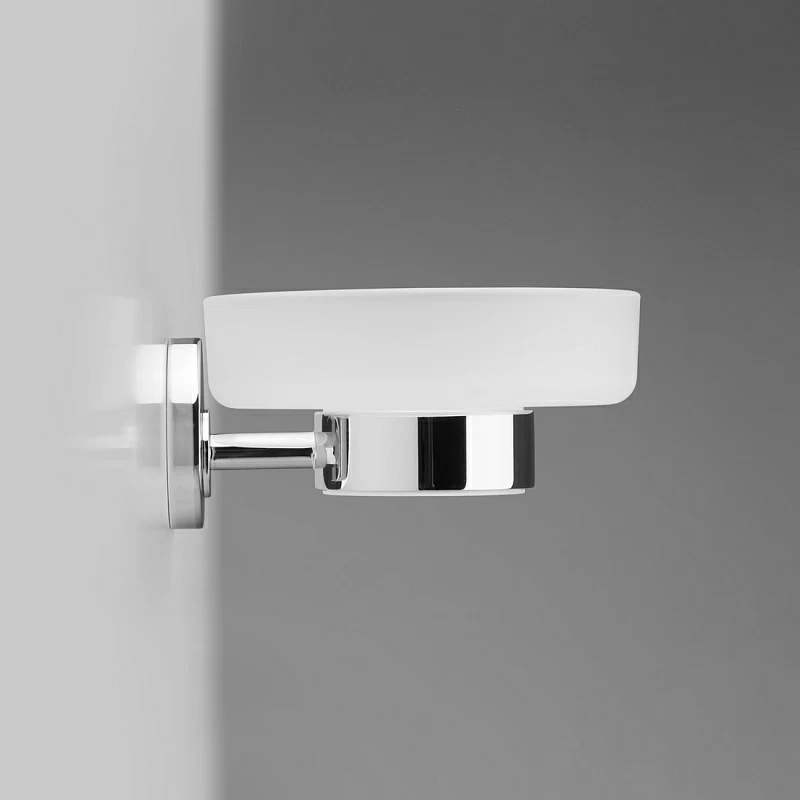 Мыльница стеклянная настенная AM.PM Bliss L A5534264 хром