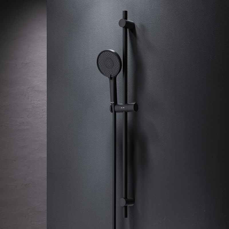 Душевой гарнитур AM.PM X-Joy F0185A022 штанга, шланг, лейка 3 режима, черный