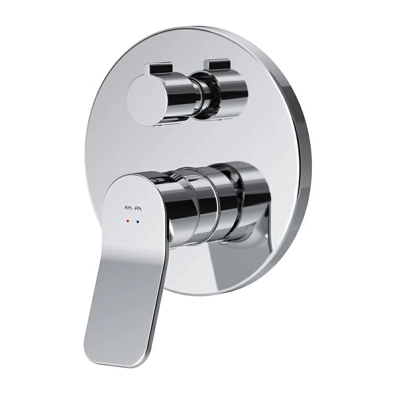 Смеситель для ванны и душа AM.PM X-Joy F85A55000 хром встраиваемый