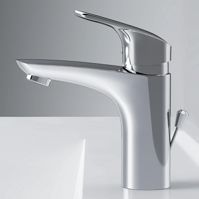 Смеситель для раковины (умывальника) AM.PM Like F8092116 с донным клапаном, хром