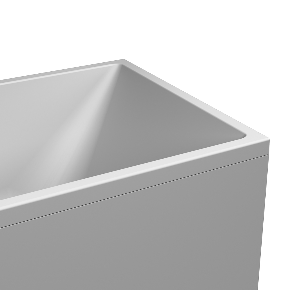 Ванна акриловая 170x70 см Libre W60A-170-070W-A, Белый