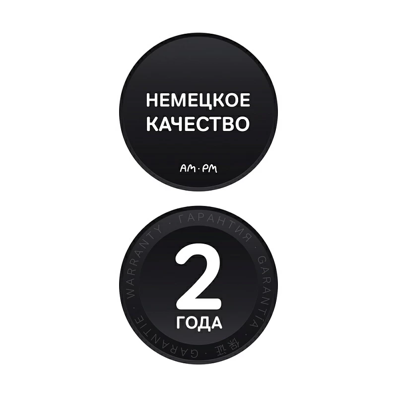 Душевая система AM.PM Like F0780964 стойка с тропическим душем, смесителем, изливом, хром