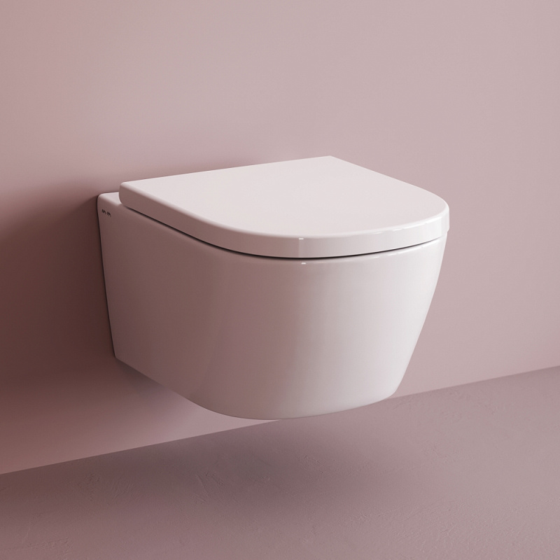 Унитаз подвесной AM.PM Libre C601900SC торнадо безободковый с сиденьем микролифт, белый