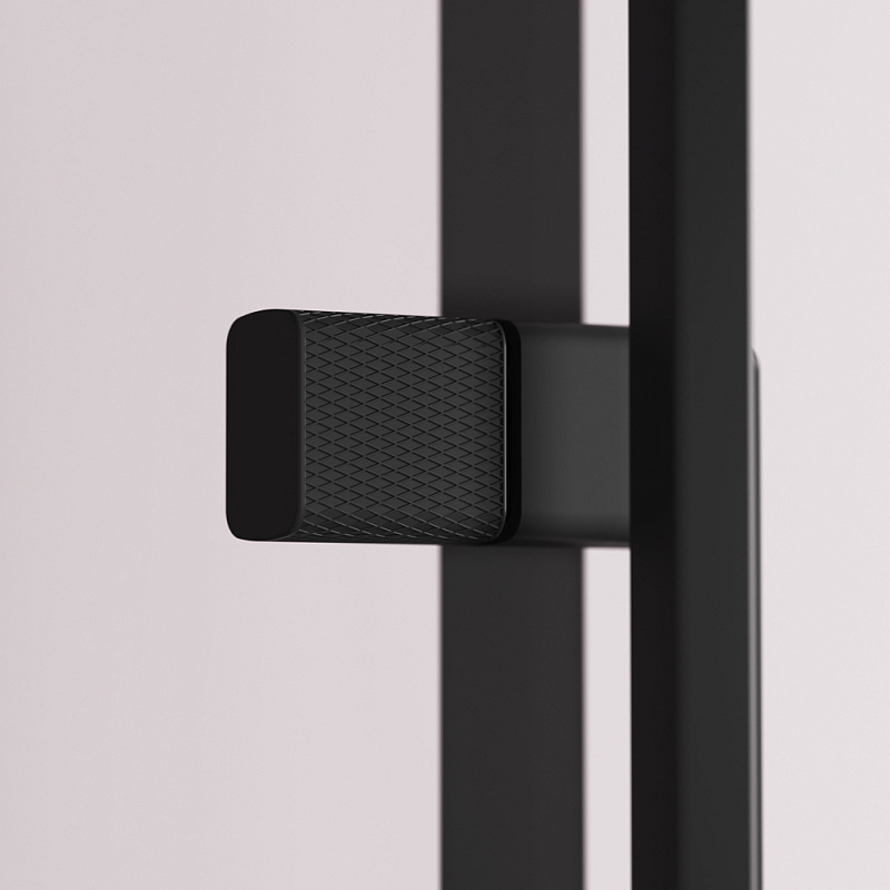 Душевое ограждение без поддона 100x100 AM.PM Above W9XG-403-100100-BT профиль черный