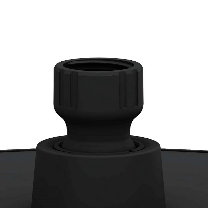 Тропический душ (лейка) Damixa Jupiter 977050300 черный матовый