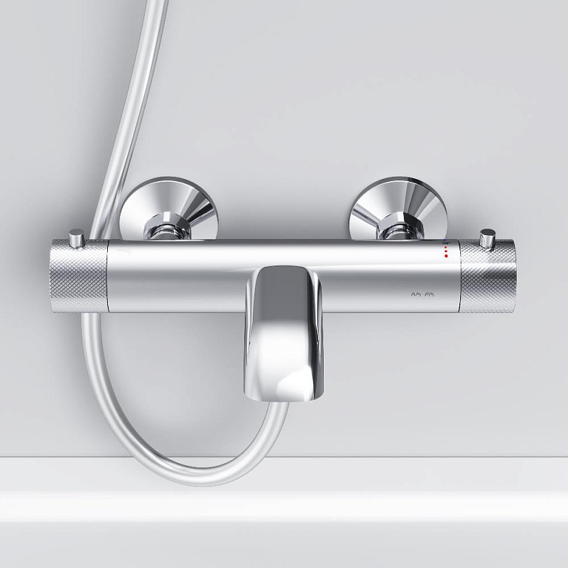 Смеситель для ванны и душа AM.PM Libre F6050000 термостат хром