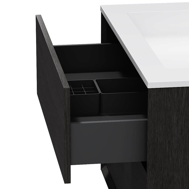 Тумба с раковиной 80 AM.PM Libre M60-FHX0802OF-WPC080SWM подвесная под дерево