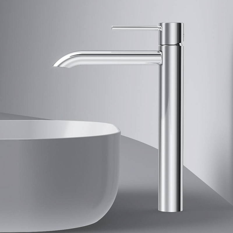 Смеситель для раковины (умывальника) AM.PM Libre F6092000 высокий хром