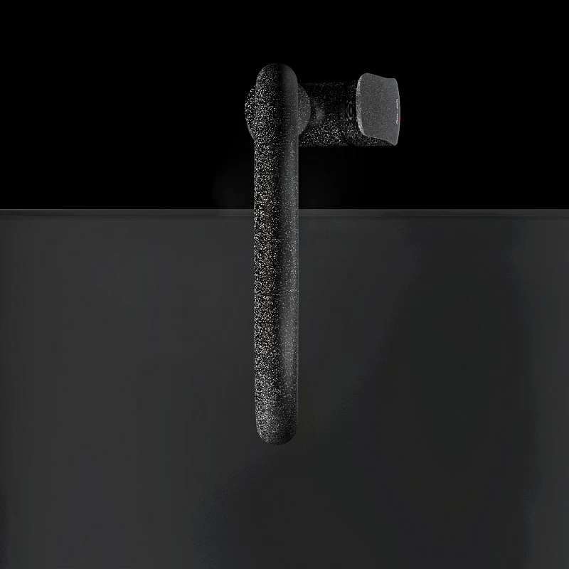 Смеситель для кухни AM.PM Like F8007122 высокий, черный