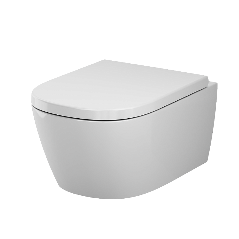 Унитаз подвесной AM.PM Libre C601901SC торнадо безободковый с сиденьем микролифт, белый