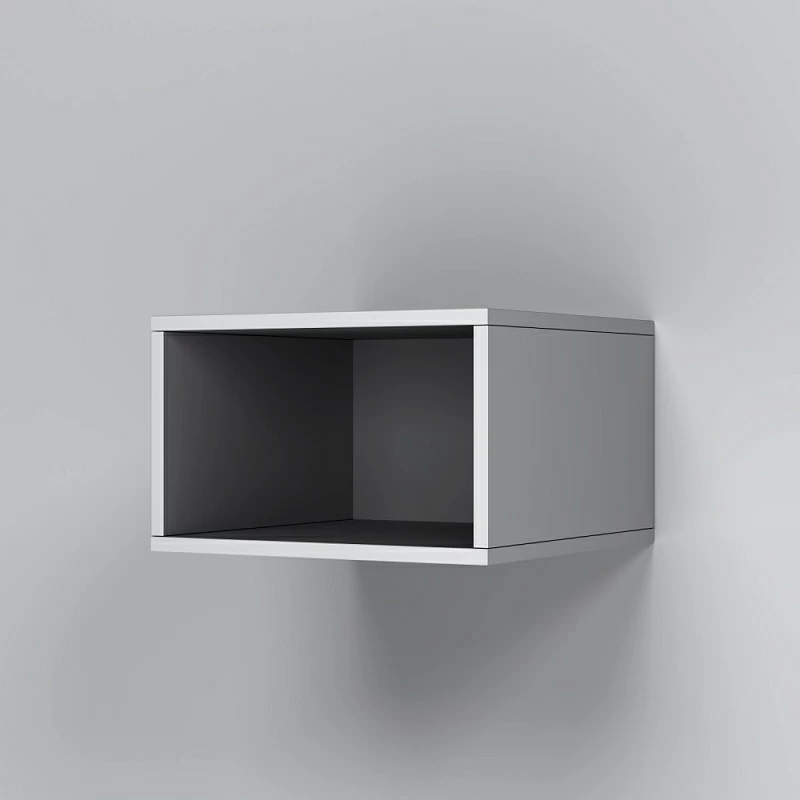 Полка модульная открытая 40 AM.PM Func M8FOH0401WM навесная белая матовая