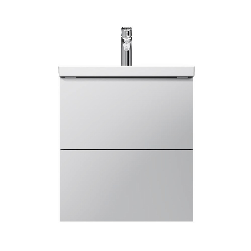 Тумба под раковину 50 AM.PM Gem M90FHX0502WG подвесная белый глянец