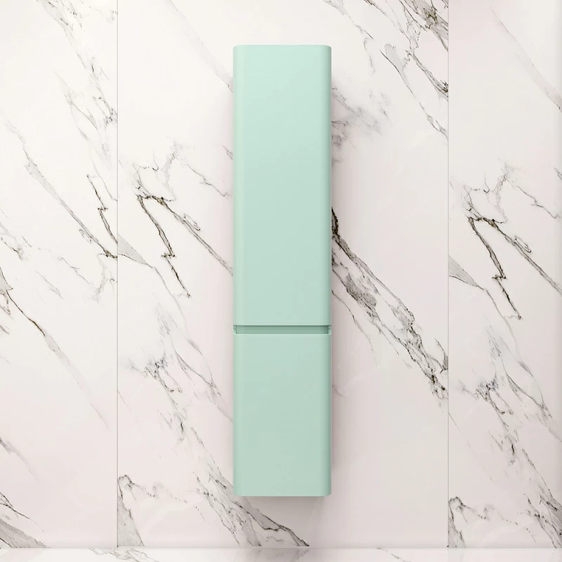 Шкаф-пенал для ванной 40 AM.PM Sensation M30CHL0406GG навесной левый мятный