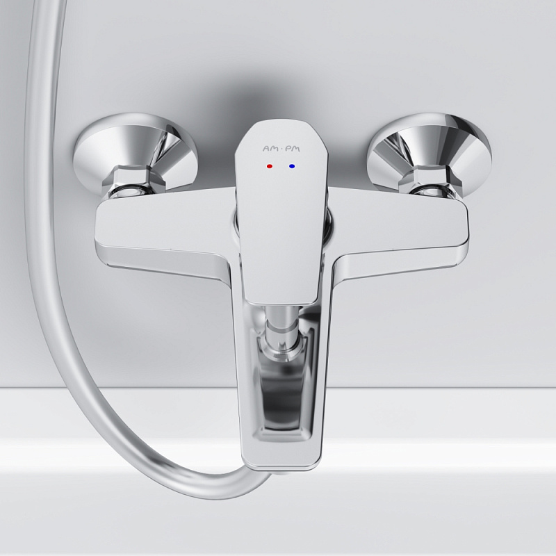 Смеситель для ванны и душа AM.PM Gem F90A10000 хром