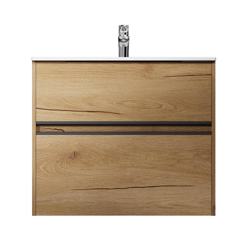 Тумба под раковину 80 AM.PM Sense M7BFUX0802OF подвесная/напольная на ножках, светлое дерево