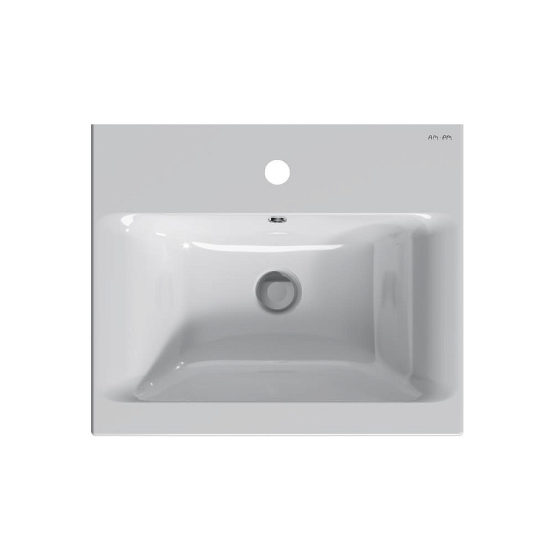 Раковина мебельная 50 AM.PM Gem M90WCC0502WG белая встраиваемая