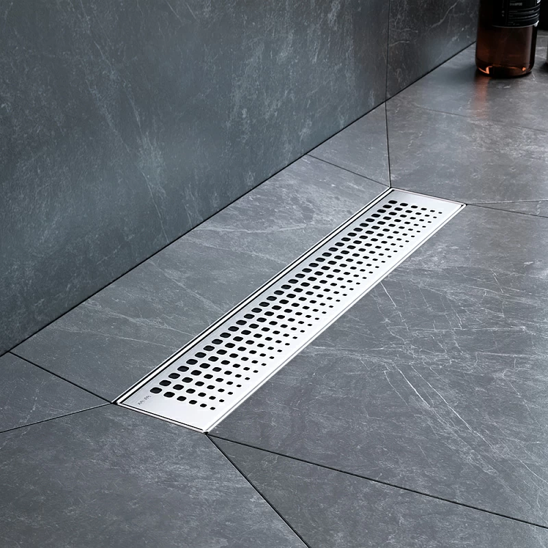 Душевой трап (лоток) 40 AM.PM MasterFlow W01SC-P11-040-01SB комбинированный затвор со стальной матовой решеткой