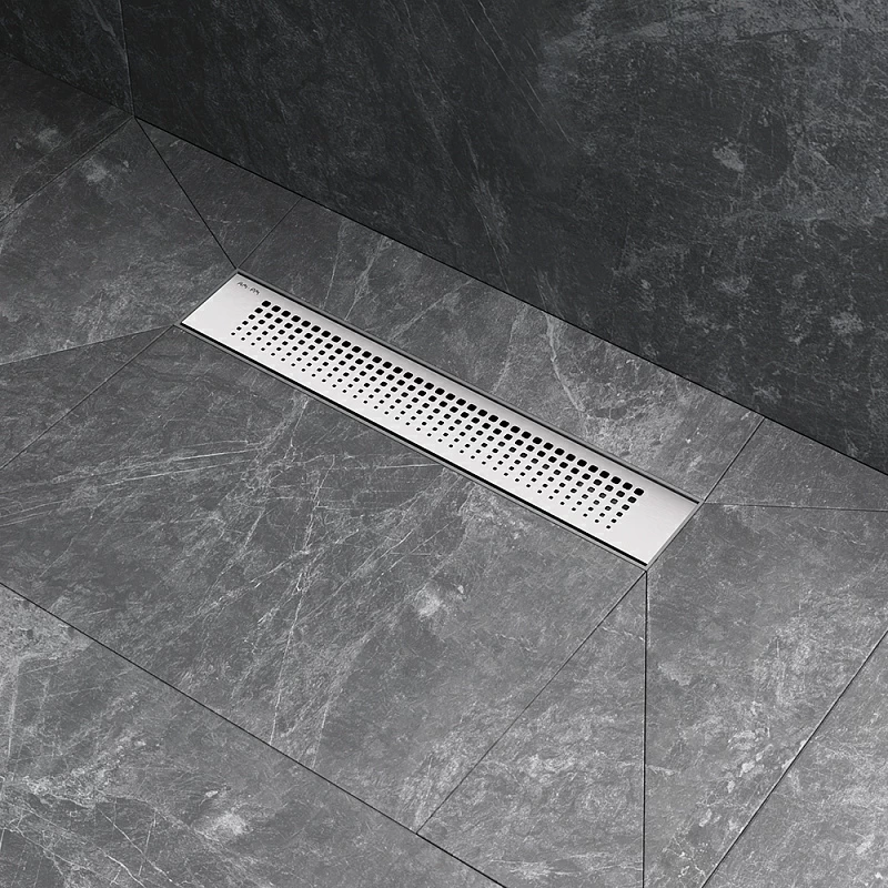 Душевой трап (лоток) 40 AM.PM PrimeFlow W02SC-P11-040-01SB комбинированный затвор со стальной матовой решеткой