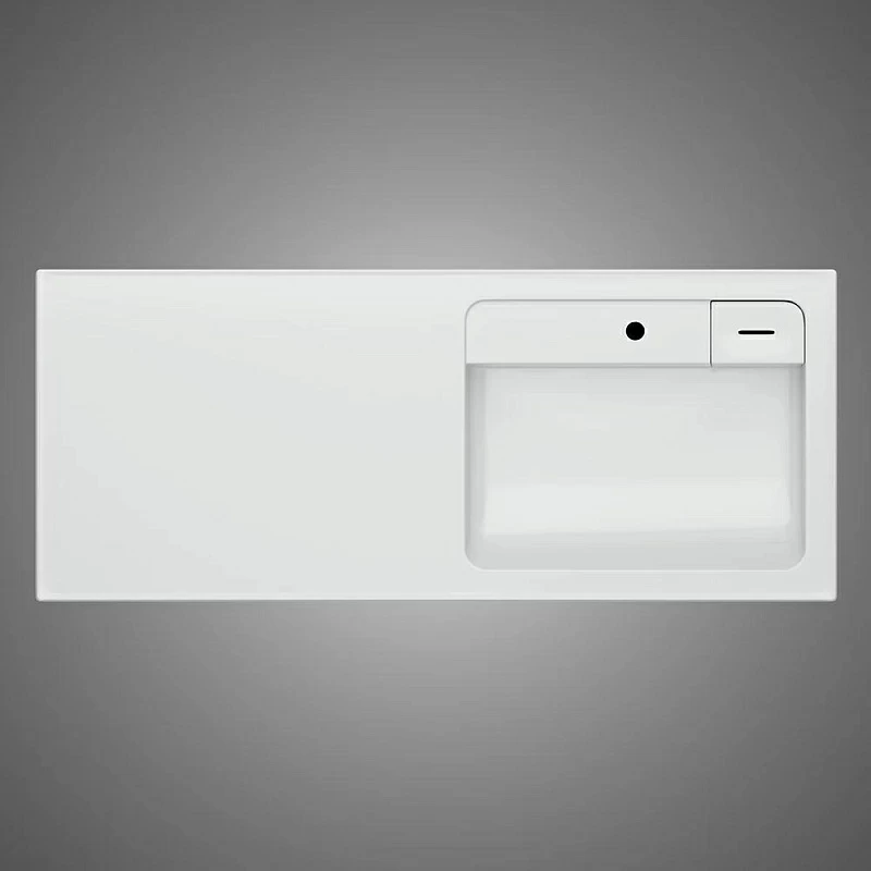 Раковина мебельная 120 AM.PM X-Joy M85AWPR1201WG над стиральной машиной, правая, белая