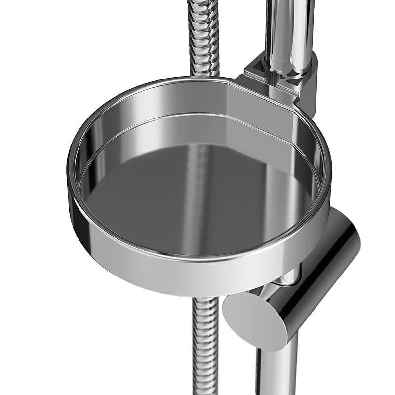 Душевой гарнитур AM.PM Like F0180064 штанга, шланг, лейка 3 режима, хром