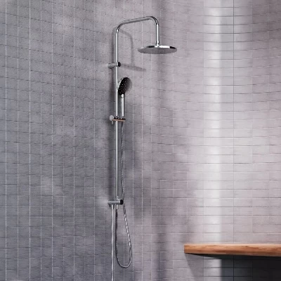 Душевая система Damixa Jupiter DX977700000 стойка с тропическим душем, хром