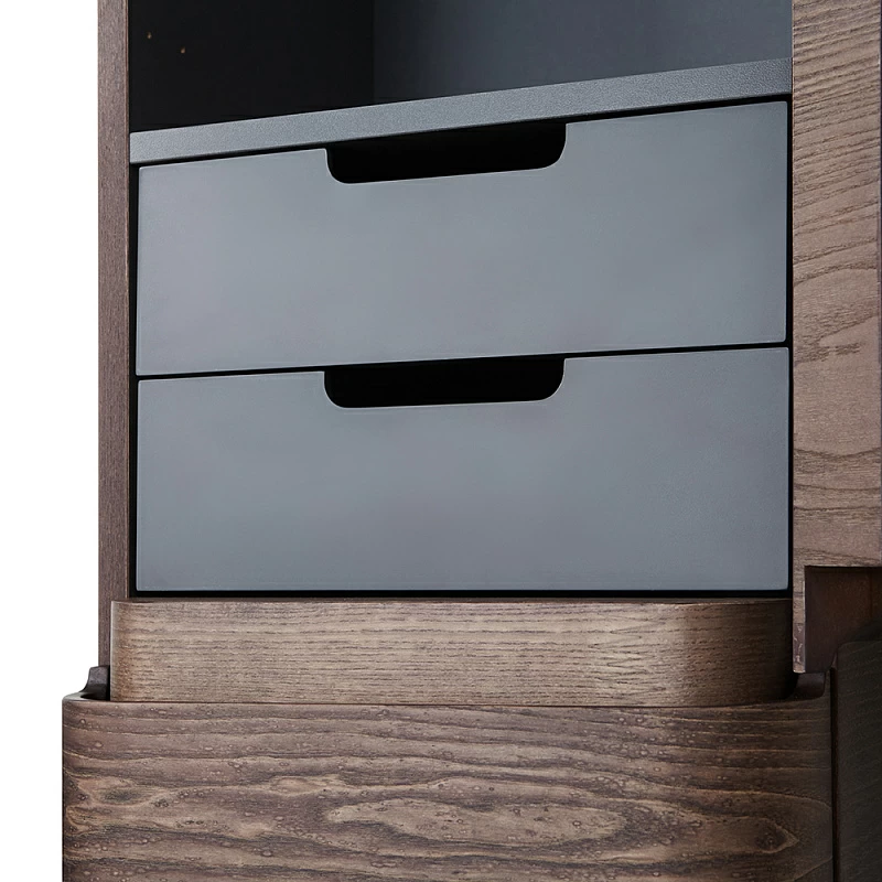 Шкаф-пенал для ванной 40 AM.PM Sensation M30CHR0406NF навесной правый орех