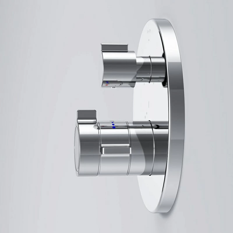 Смеситель для ванны и душа AM.PM X-Joy F85A95600 хром встраиваемый, термостат