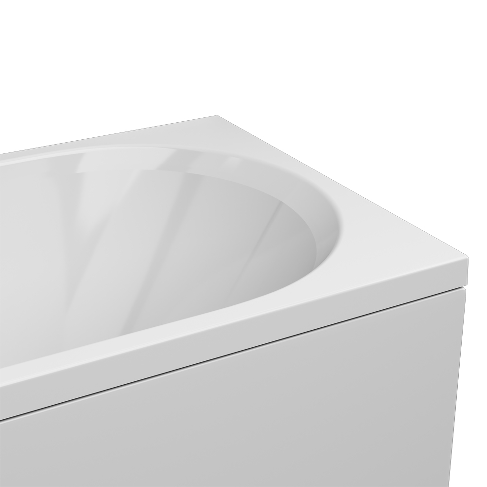 Ванна акриловая 160х70 см X-Joy W94A-160-070W-A, Белый