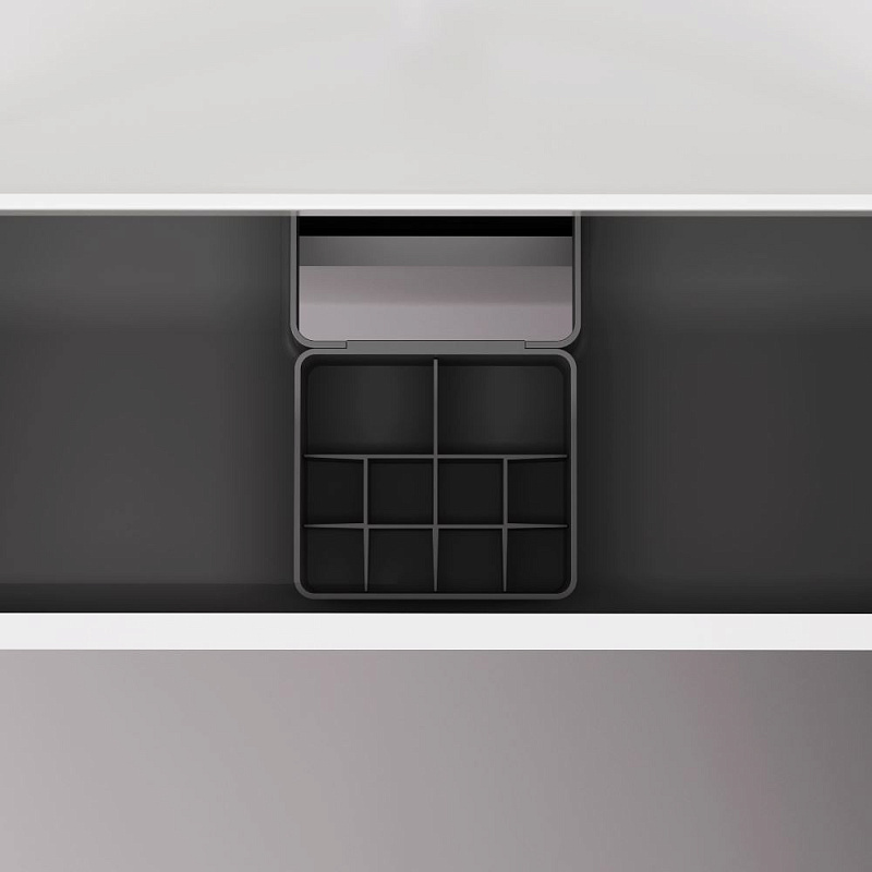 Тумба под раковину 60 AM.PM Above M9XFHX0602WG подвесная белая глянцевая