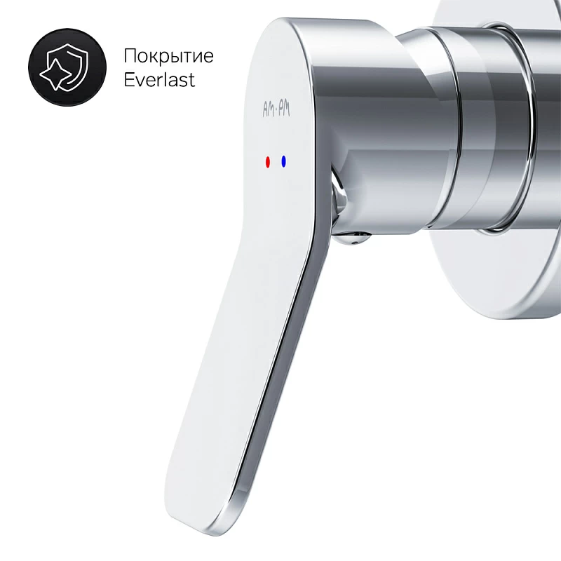 Смеситель для душа AM.PM X-Joy F85A65000 хром встраиваемый