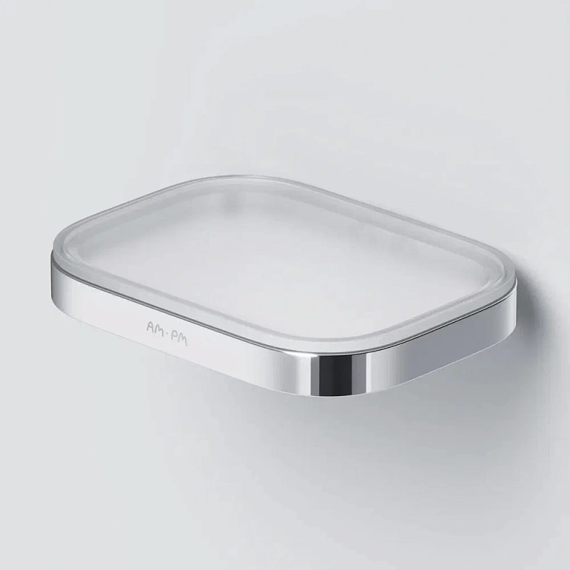 Мыльница стеклянная настенная AM.PM Func A8F34200 хром